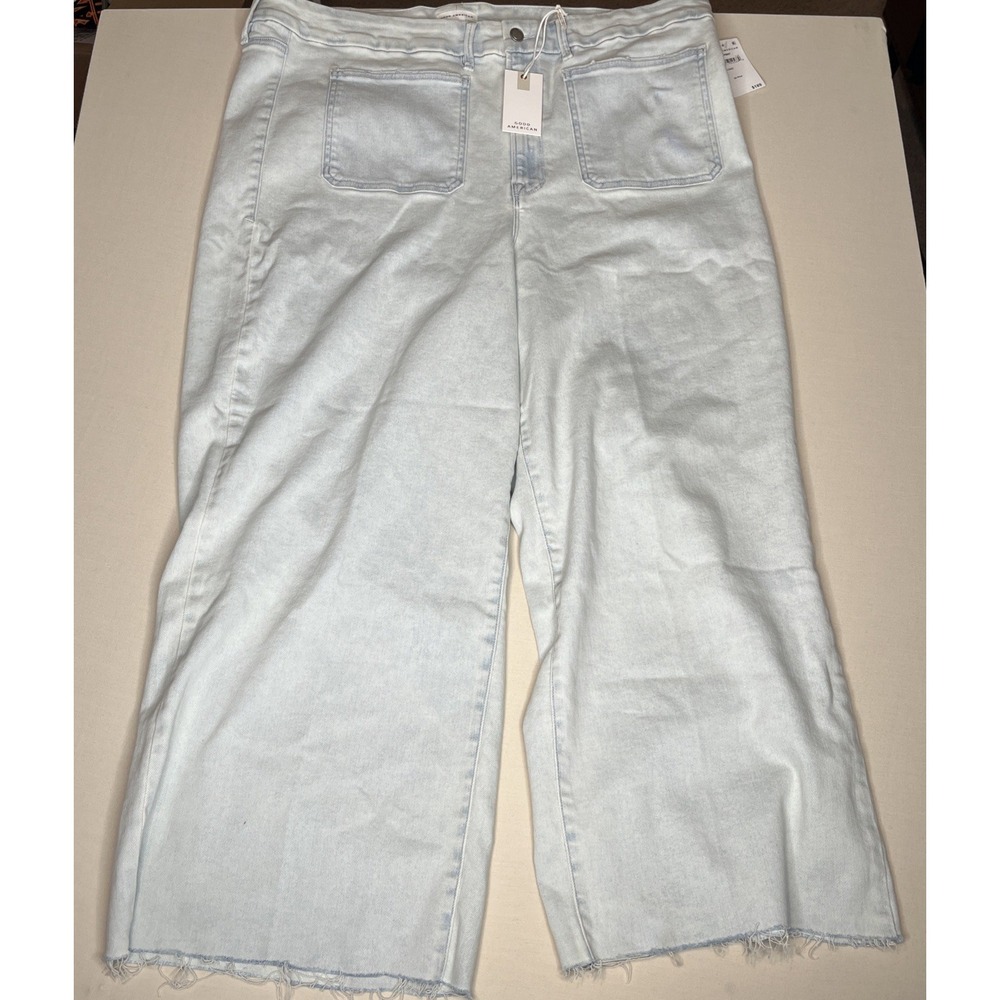 Good American Women's Wide Leg Jeans Size 24